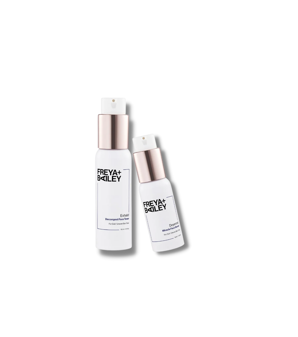 Skin Bright - Exfoliating Toner and Brightening Serum Duo