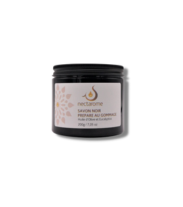 Olive Oil and Eucalyptus Black Soap (200g)