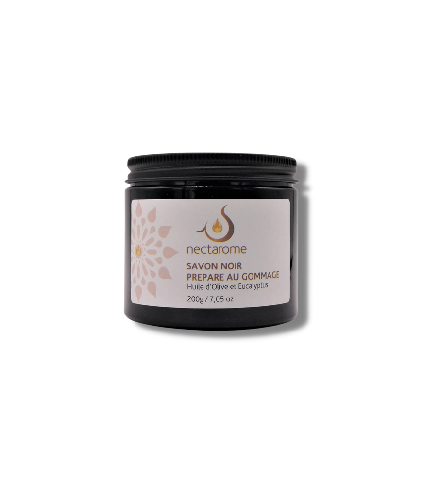 Olive Oil and Eucalyptus Black Soap (200g)